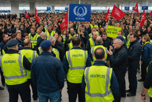 les travailleurs des aéroports de paris prévoient de faire grève en amont des jeux olympiques de paris.