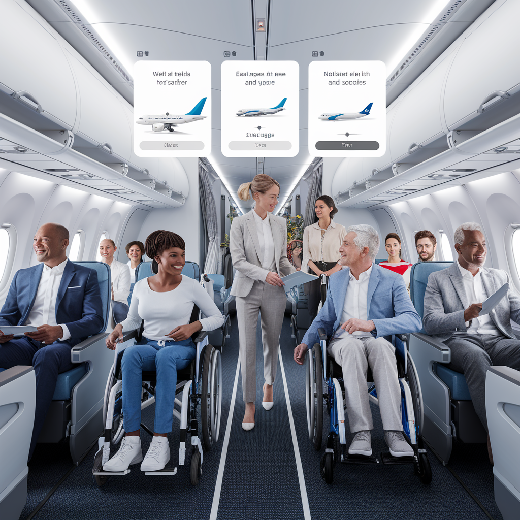 find out how united is revolutionizing accessibility by offering a ground-breaking digital sizing tool to facilitate the choice of wheelchair-friendly aircraft, helping over 20,000 customers travel with confidence.