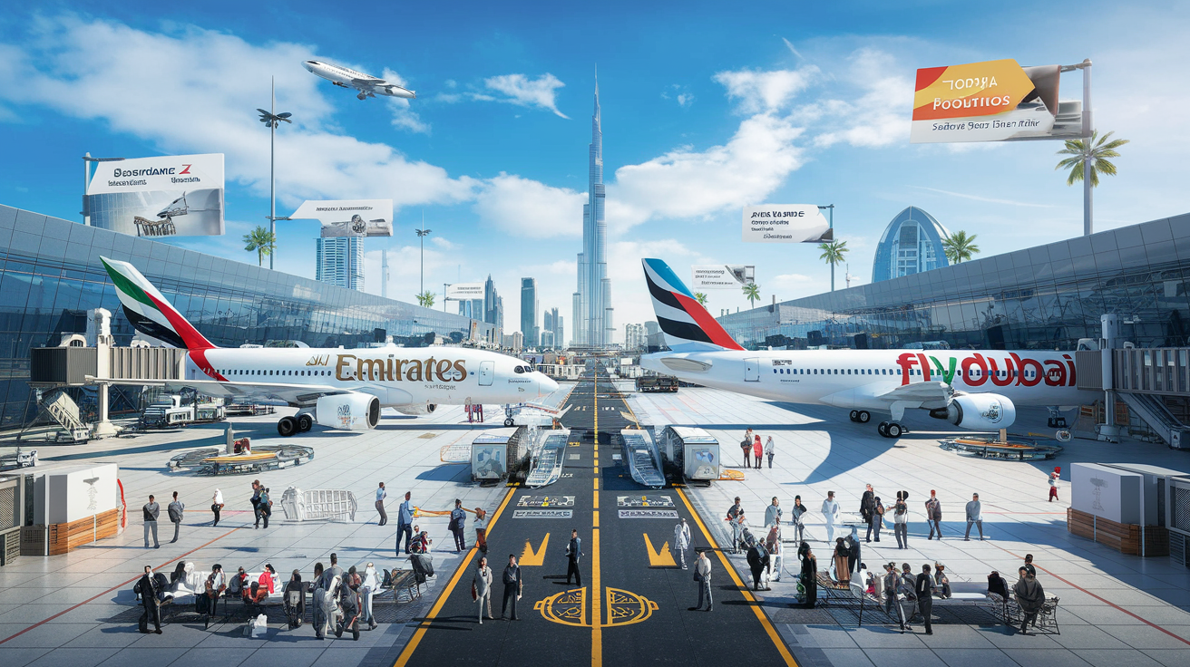find out how emirates and flydubai have worked brilliantly together for seven years to transform dubai's aviation landscape, with innovative initiatives and exceptional customer service.