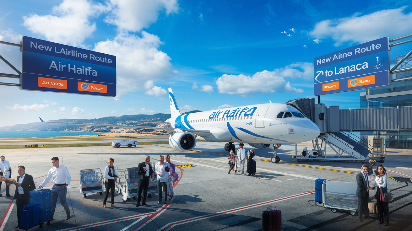 découvrez la nouvelle ligne d'air haifa reliant israël à larnaca, chypre. profitez d'une expérience de voyage unique et explorez les merveilles de cette destination méditerranéenne dès maintenant !