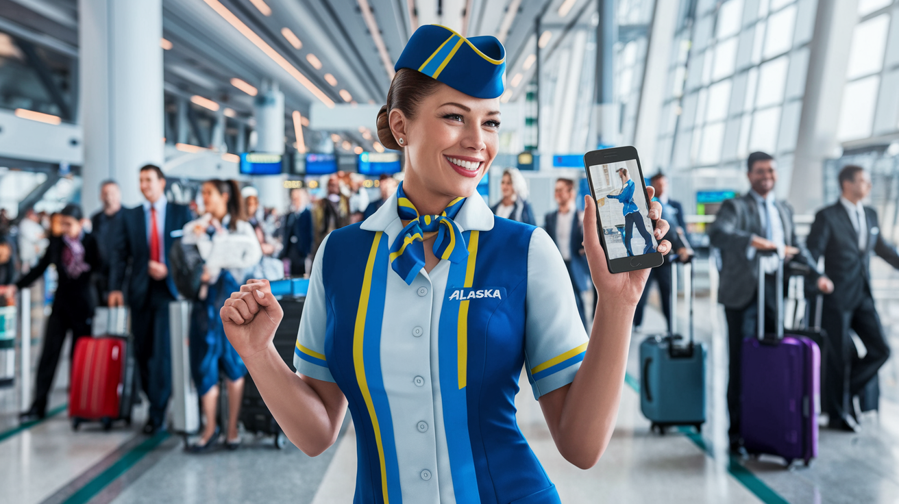 découvrez comment une hôtesse de l'air d'alaska airlines a fait le buzz en partageant une vidéo où elle danse le twerk. un moment de joie et de légèreté qui lui a valu des remerciements inattendus de la part de ses collègues et de la compagnie. plongez dans cette histoire amusante qui allie passion pour le voyage et esprit festif.