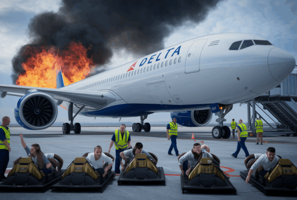 a dramatic incident occurred in orlando when a delta a330 engine caught fire, leading to the rapid evacuation of passengers via emergency slides. discover the details of this landmark event and the reaction of the authorities.