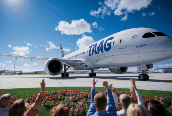 discover the inauguration of taag's first flight with a boeing 787 dreamliner in brazil, marking an important milestone for the airline and offering an unprecedented travel experience with exceptional comfort and cutting-edge technology.