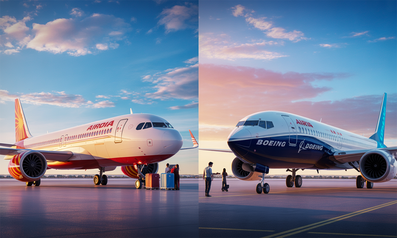 find out how air india plans to acquire 200 single-aisle aircraft, with a strategic choice between airbus and boeing, thus strengthening its fleet and competitiveness in the airline market.