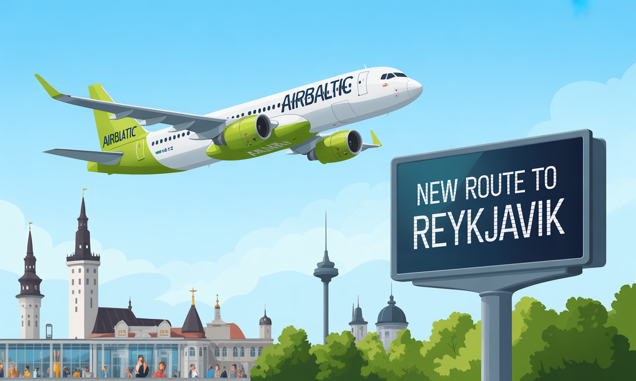 découvrez la nouvelle liaison aérienne d'airbaltic entre tallinn et reykjavik, offrant une opportunité unique d'explorer la beauté de l'islande et la richesse culturelle de l'estonie. réservez dès maintenant votre vol pour une aventure inoubliable!