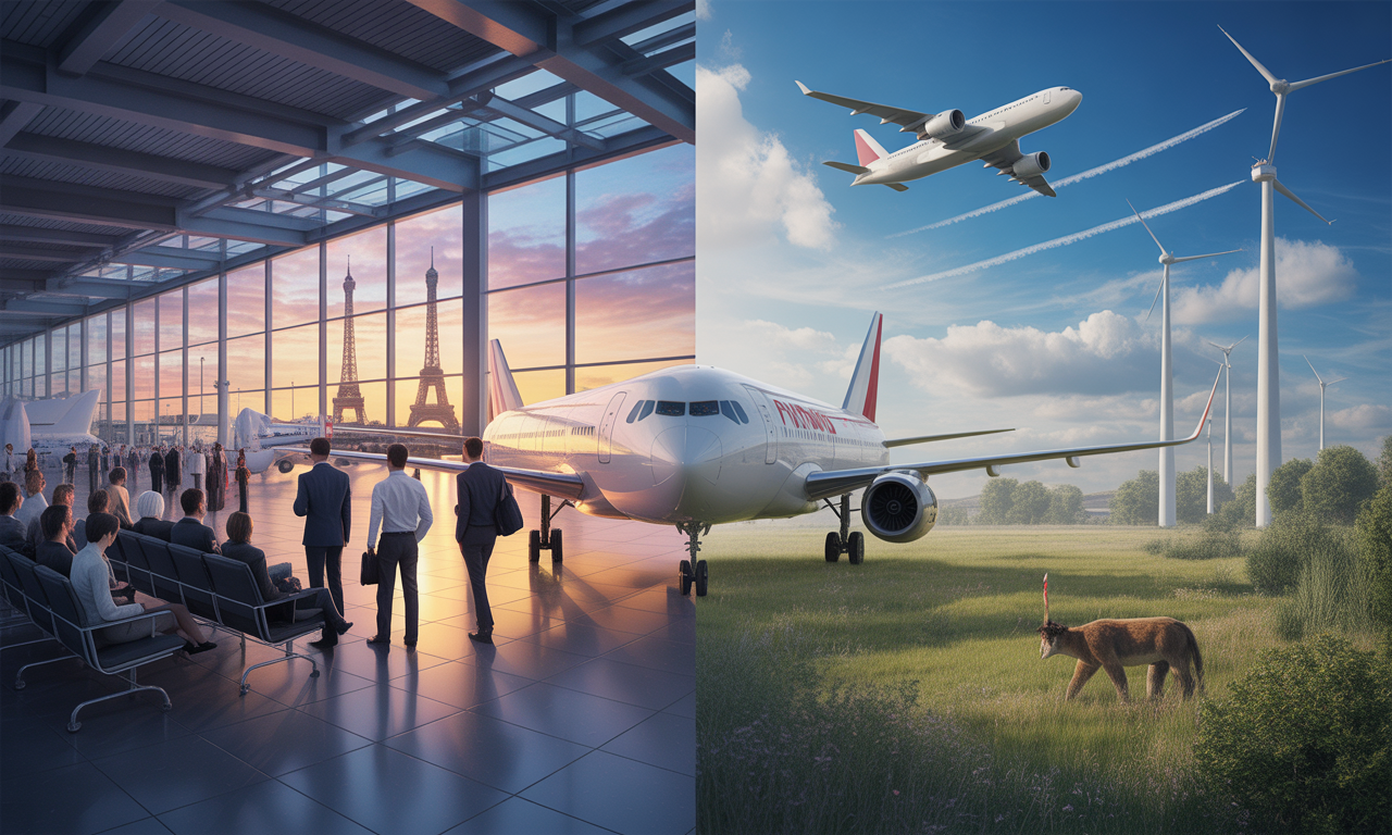 découvrez comment les français équilibrent leur passion pour le transport aérien avec une prise de conscience croissante de son impact environnemental. un regard approfondi sur les préoccupations écologiques tout en valorisant les voyages en avion.