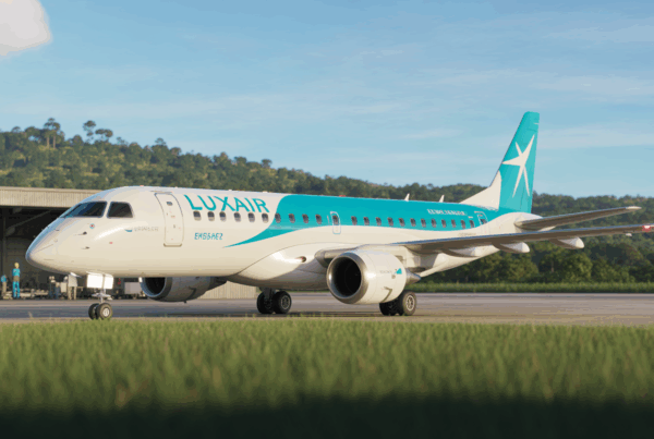 discover luxair's very first embraer e195-e2, freshly assembled in brazil. go behind the scenes of its arrival with our exclusive video!