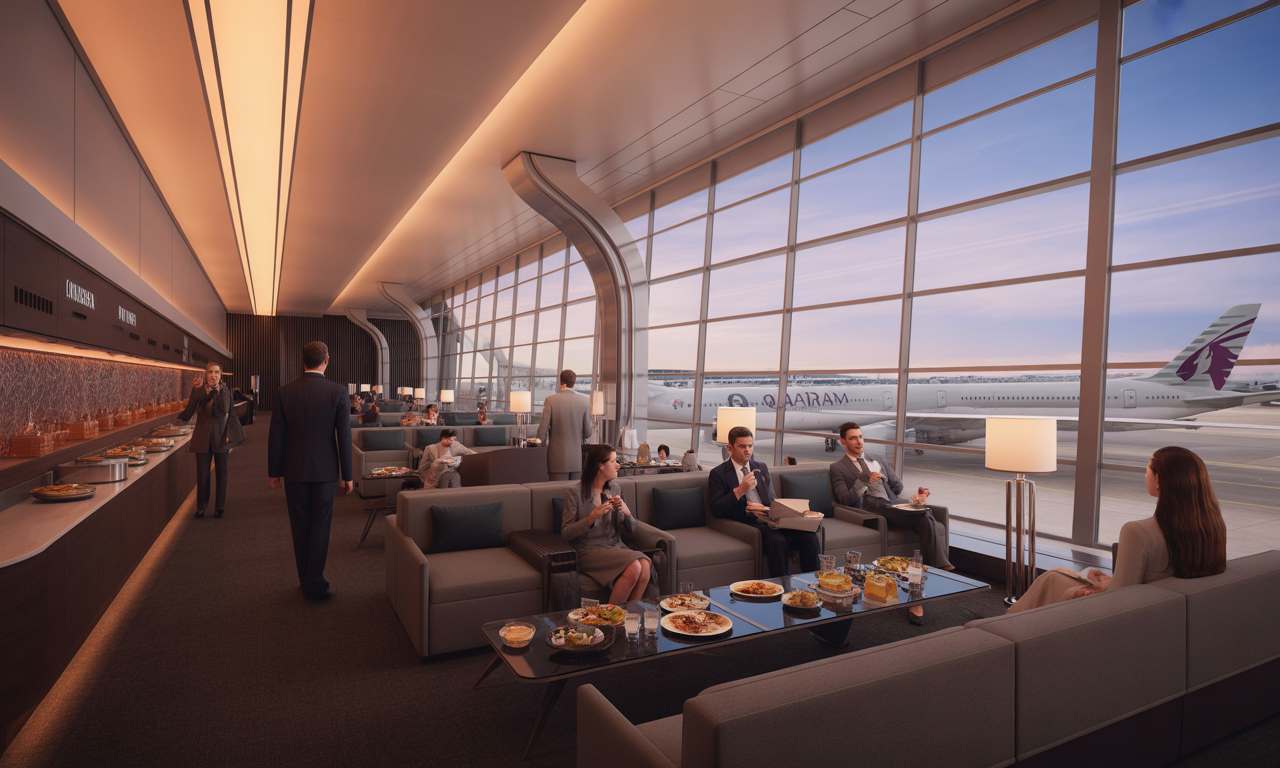discover the new qatar airways premium lounge, inaugurated in the completely renovated terminal 1 at jfk airport in new york. enjoy an exclusive space, top-of-the-range services and exceptional comfort to enhance your travel experience in the united states.