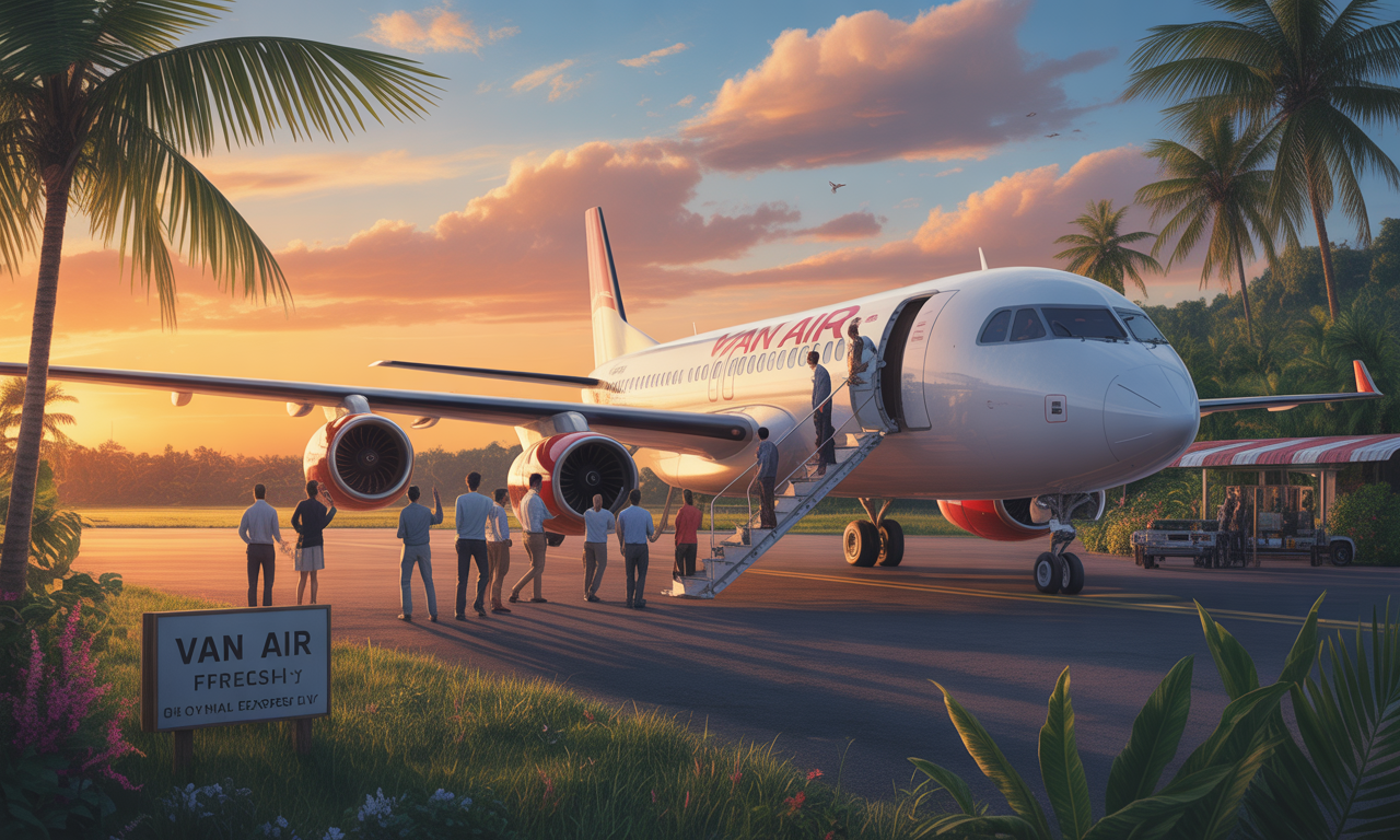 découvrez comment van air lance ses premiers vols en guyane et vient concurrencer la suprématie de guyane express fly sur le marché local du transport aérien.